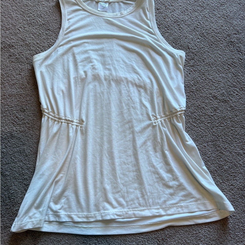 Athleta Cream Tank Top